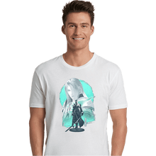 Load image into Gallery viewer, Daily_Deal_Shirts Premium Shirts, Unisex / Small / White Silver-Haired SOLDIER
