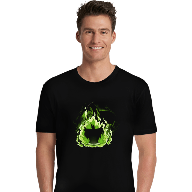 Daily_Deal_Shirts Premium Shirts, Unisex / Small / Black Book Dragon