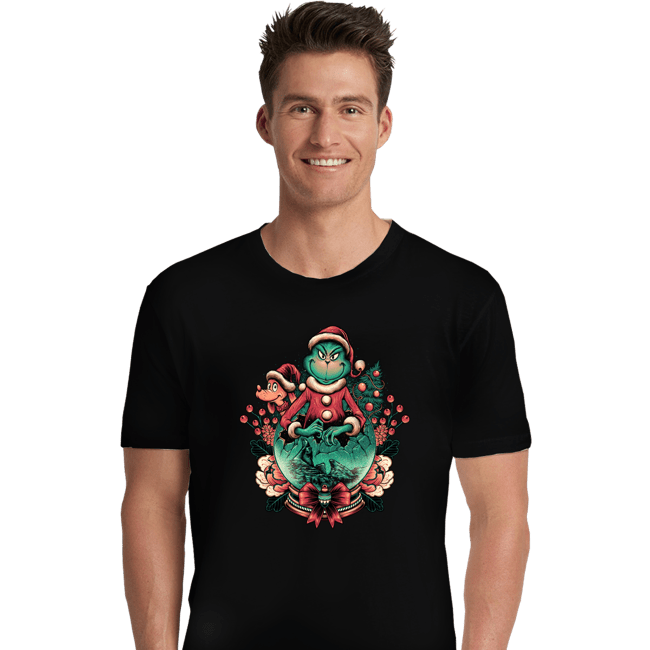 Daily_Deal_Shirts Premium Shirts, Unisex / Small / Black Too Grumpy For Christmas