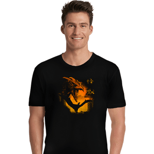 Daily_Deal_Shirts Premium Shirts, Unisex / Small / Black Rodan Kaiju