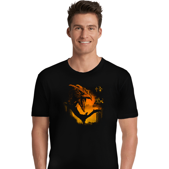 Daily_Deal_Shirts Premium Shirts, Unisex / Small / Black Rodan Kaiju