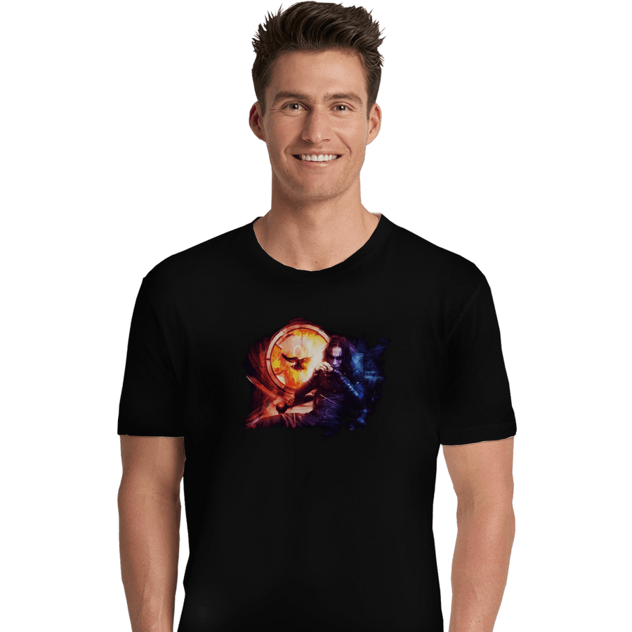 Shirts Premium Shirts, Unisex / Small / Black The Crow
