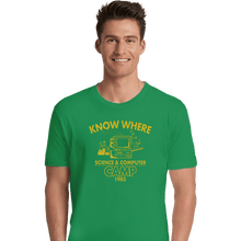 Load image into Gallery viewer, Shirts Premium Shirts, Unisex / Small / Irish Green Know Where Camp
