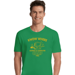 Shirts Premium Shirts, Unisex / Small / Irish Green Know Where Camp