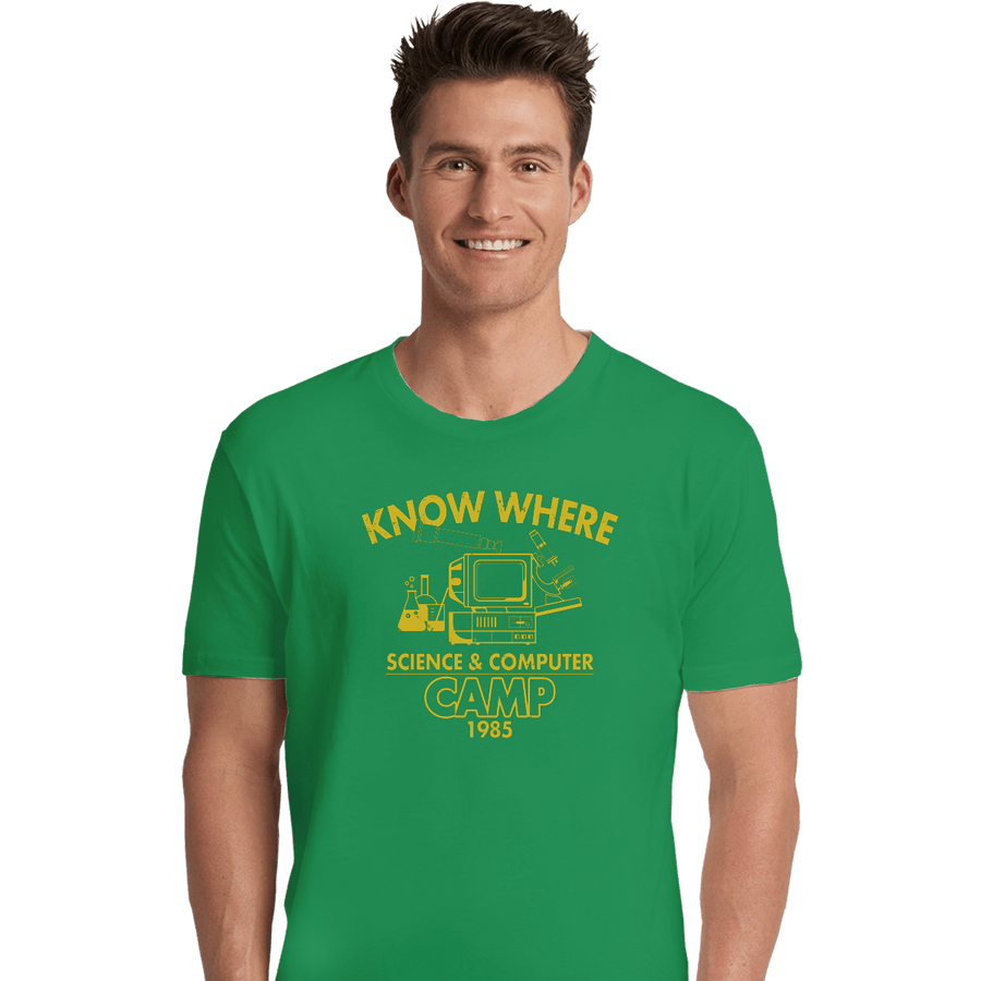 Shirts Premium Shirts, Unisex / Small / Irish Green Know Where Camp