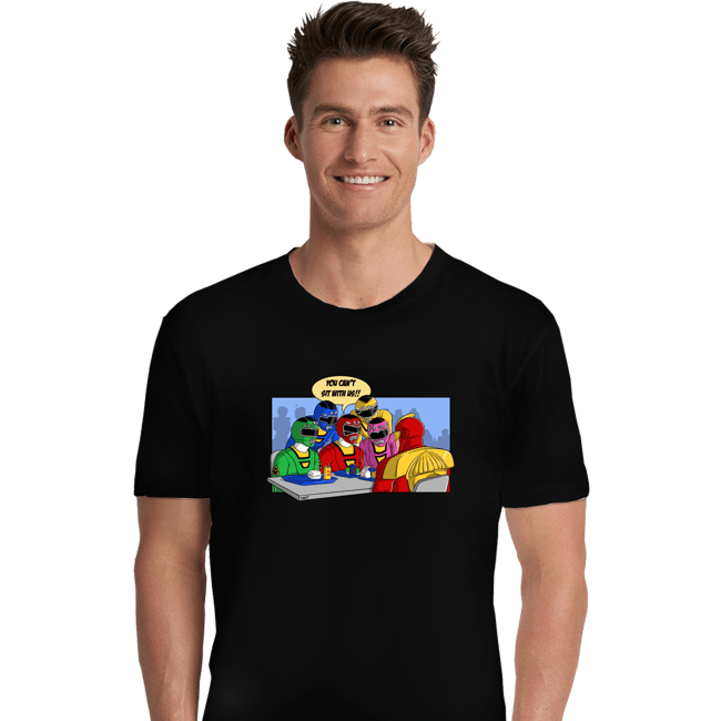 Daily_Deal_Shirts Premium Shirts, Unisex / Small / Black Mean Rangers
