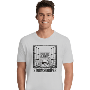 Shirts Premium Shirts, Unisex / Small / White Storm Snooper