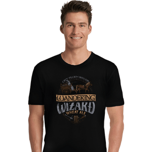 Shirts Premium Shirts, Unisex / Small / Black Wandering Wizard Wheat Ale