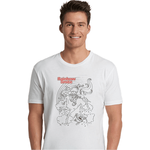 Secret_Shirts Premium Shirts, Unisex / Small / White Rainbow Smite