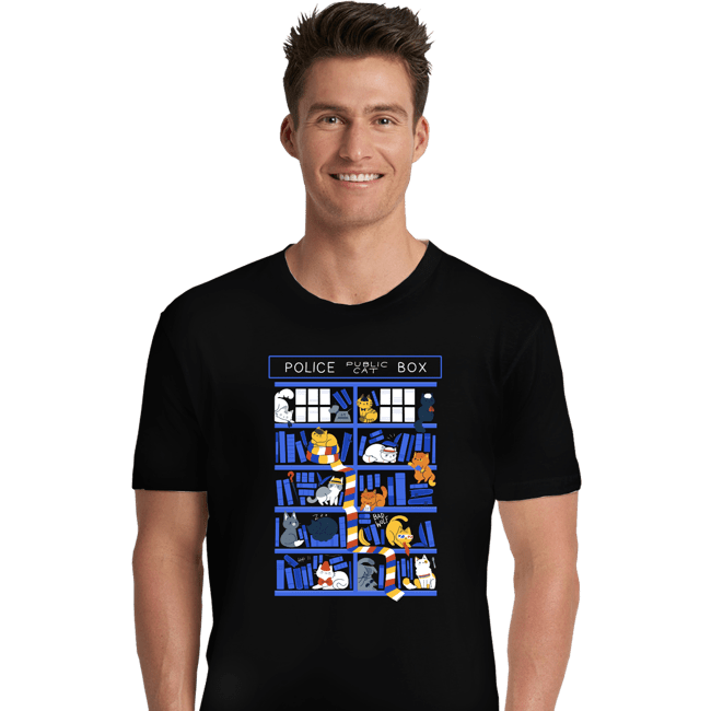 Secret_Shirts Premium Shirts, Unisex / Small / Black The Library Box