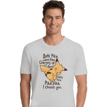 Load image into Gallery viewer, Shirts Premium Shirts, Unisex / Small / White Soft Pika
