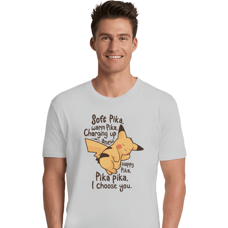 Shirts Premium Shirts, Unisex / Small / White Soft Pika