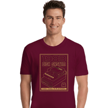 Load image into Gallery viewer, Secret_Shirts Premium Shirts, Unisex / Small / Maroon Disk System
