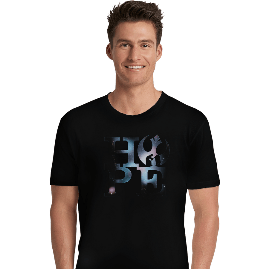 Shirts Premium Shirts, Unisex / Small / Black Hope