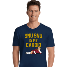 Load image into Gallery viewer, Shirts Premium Shirts, Unisex / Small / Navy Snu Snu Is My Cardio
