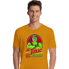 Load image into Gallery viewer, Daily_Deal_Shirts Premium Shirts, Unisex / Small / Gold Mr. Toxie
