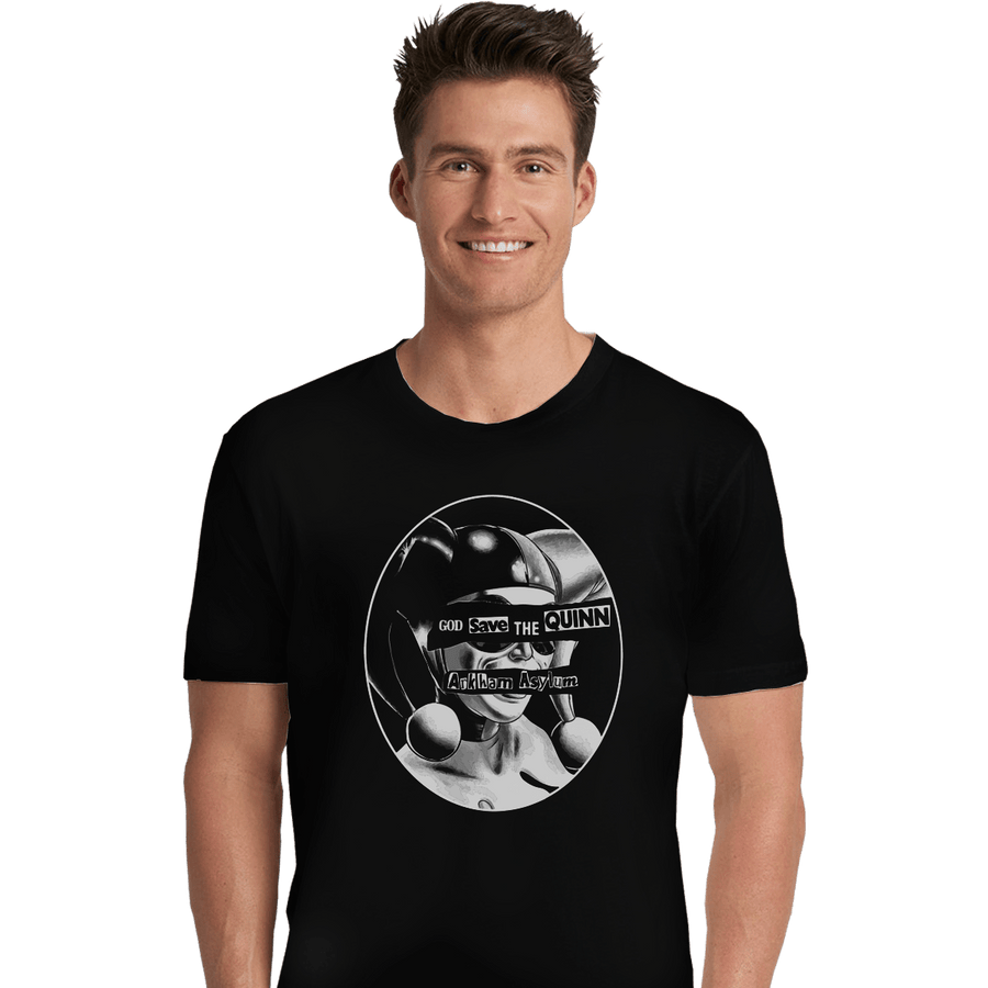 Shirts Premium Shirts, Unisex / Small / Black Ddjvigo's God Save the Quinn