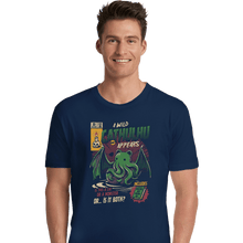 Load image into Gallery viewer, Shirts Premium Shirts, Unisex / Small / Navy Cathulhu
