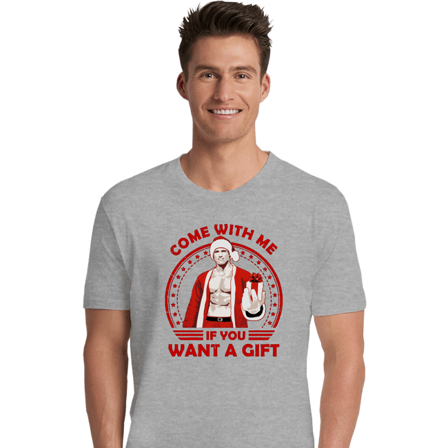 Daily_Deal_Shirts Premium Shirts, Unisex / Small / Sports Grey Come With Me If You Want A Gift