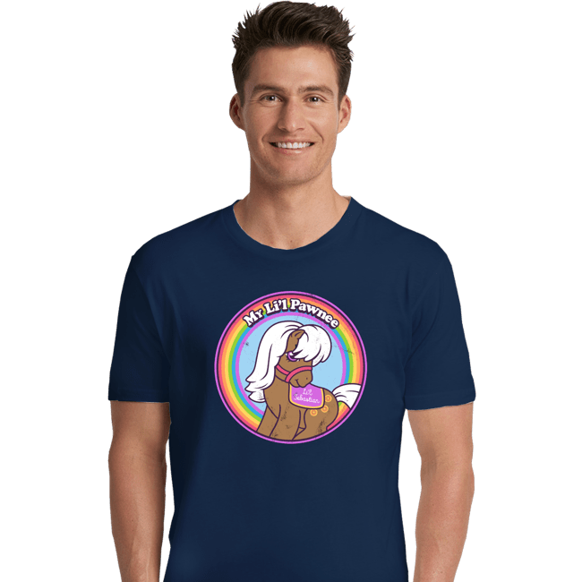 Shirts Premium Shirts, Unisex / Small / Navy My Li'l Pawnee
