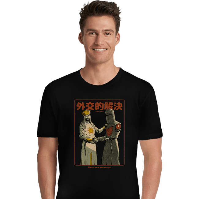 Daily_Deal_Shirts Premium Shirts, Unisex / Small / Black Medieval Diplomacy