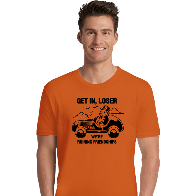 Secret_Shirts Premium Shirts, Unisex / Small / Orange Uncle Pennybags