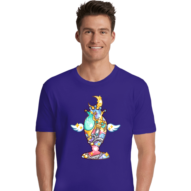 Shirts Premium Shirts, Unisex / Small / Violet Magical Silhouettes - Holy Grail