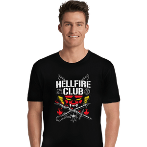 Daily_Deal_Shirts Premium Shirts, Unisex / Small / Black The Hellfire Club