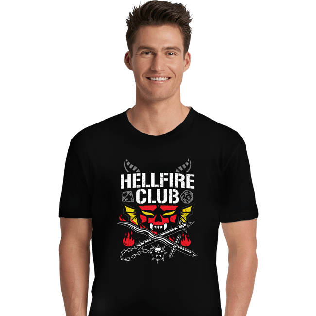 Daily_Deal_Shirts Premium Shirts, Unisex / Small / Black The Hellfire Club