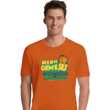 Load image into Gallery viewer, Shirts Premium Shirts, Unisex / Small / Orange Neon Garfield Evangelion Orange
