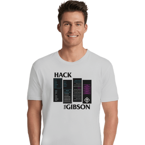 Shirts Premium Shirts, Unisex / Small / White Hack The Gibson