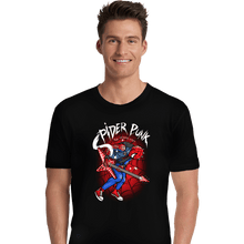 Load image into Gallery viewer, Daily_Deal_Shirts Premium Shirts, Unisex / Small / Black Spider Punk
