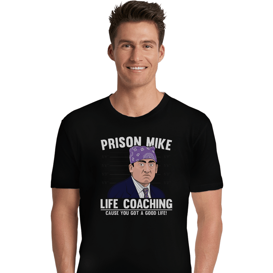 Shirts Premium Shirts, Unisex / Small / Black Prison Mike