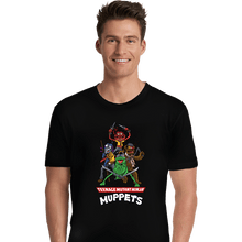 Load image into Gallery viewer, Secret_Shirts Premium Shirts, Unisex / Small / Black Teenage Mutant Ninja Muppets

