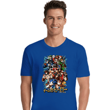 Load image into Gallery viewer, Daily_Deal_Shirts Premium Shirts, Unisex / Small / Royal Blue Nostalgic Heroes!

