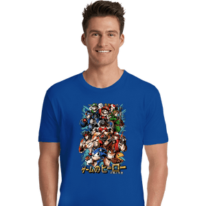 Daily_Deal_Shirts Premium Shirts, Unisex / Small / Royal Blue Nostalgic Heroes!