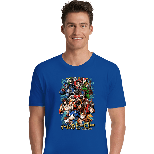 Daily_Deal_Shirts Premium Shirts, Unisex / Small / Royal Blue Nostalgic Heroes!
