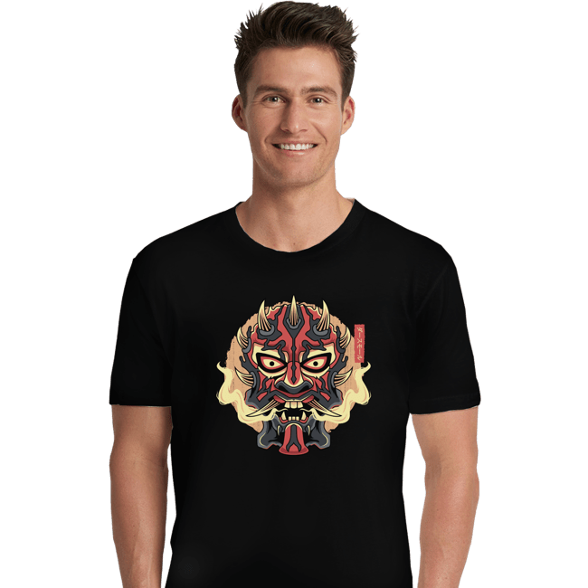 Shirts Premium Shirts, Unisex / Small / Black Nightbrother Oni Mask