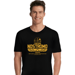 Secret_Shirts Premium Shirts, Unisex / Small / Black Nostromo
