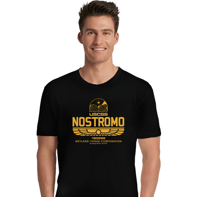 Secret_Shirts Premium Shirts, Unisex / Small / Black Nostromo