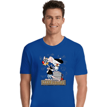 Load image into Gallery viewer, Daily_Deal_Shirts Premium Shirts, Unisex / Small / Royal Blue Narf Busters
