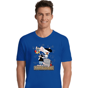 Daily_Deal_Shirts Premium Shirts, Unisex / Small / Royal Blue Narf Busters