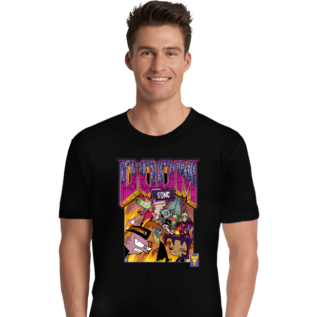 Daily_Deal_Shirts Premium Shirts, Unisex / Small / Black DOOOM