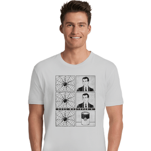 Shirts Premium Shirts, Unisex / Small / White Whatever a Spider Can