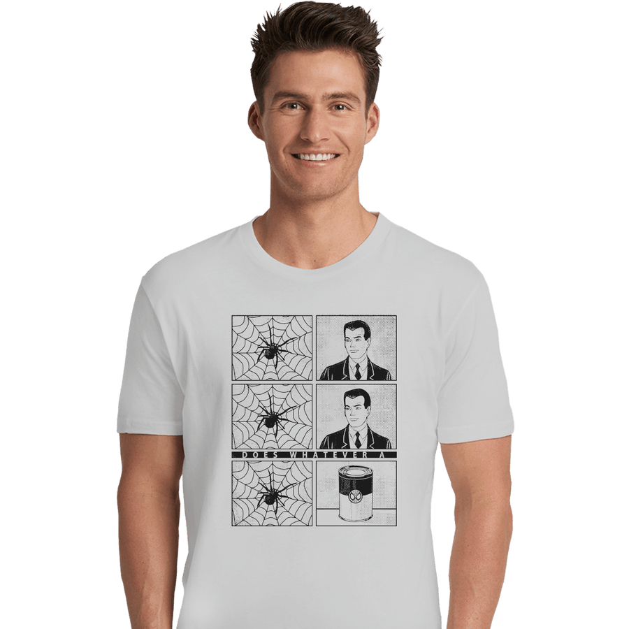 Shirts Premium Shirts, Unisex / Small / White Whatever a Spider Can