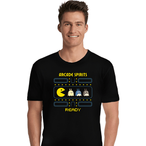 Shirts Premium Shirts, Unisex / Small / Black Natural Arcade Spirits