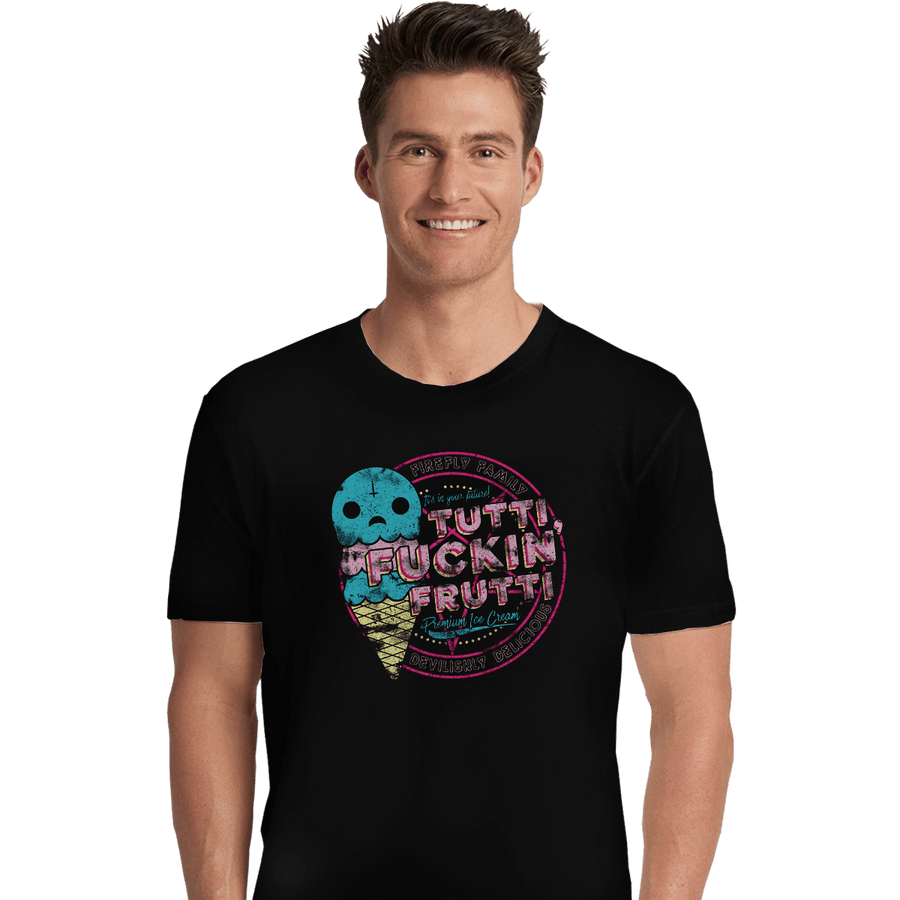 Shirts Premium Shirts, Unisex / Small / Black Tutti Frutti