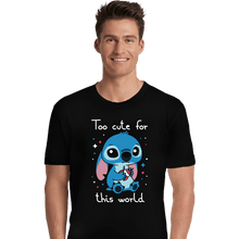 Load image into Gallery viewer, Secret_Shirts Premium Shirts, Unisex / Small / Black Too Cute
