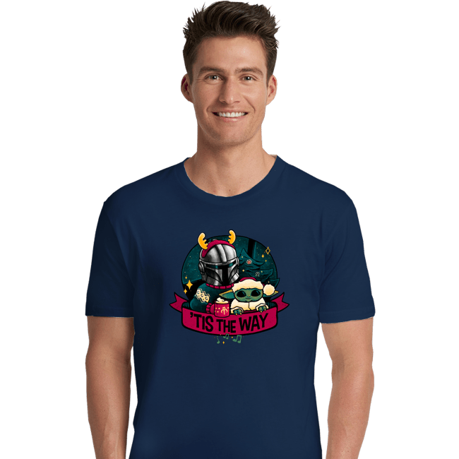 Daily_Deal_Shirts Premium Shirts, Unisex / Small / Navy Tis The Way
