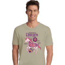 Load image into Gallery viewer, Shirts Premium Shirts, Unisex / Small / Natural Unicorn Anatomy
